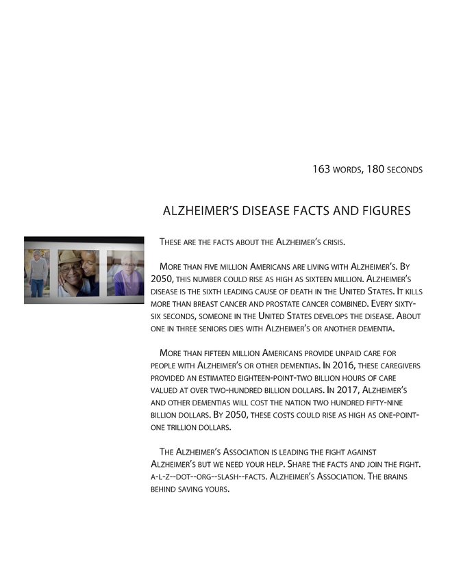 Alzheimer's Disease Facts And Figures North American Precis Syndicate