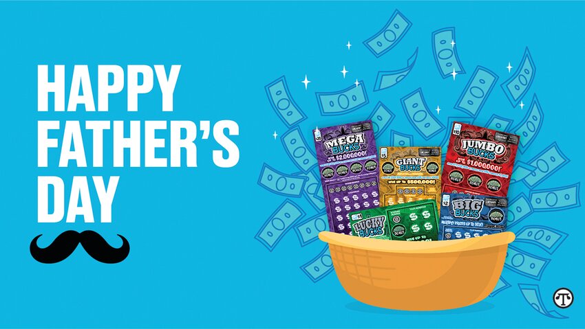 A majority&mdash;83% of dads in Illinois&mdash;say they would love to receive a lottery ticket as a Father&rsquo;s Day gift, a new survey finds.