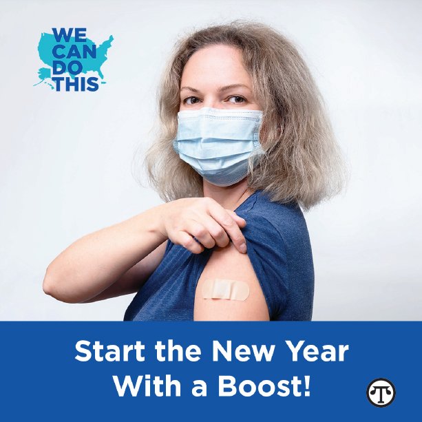 Boost Your Health In The New Year:  Four Reasons To Get A COVID-19 Vaccine Booster