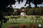 Rhone American Cemetery and Memorial in southern France, overseen by the American Battle Monuments Commission.